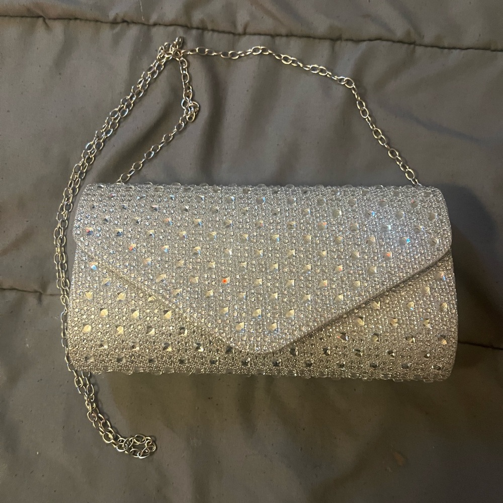 Silver purse